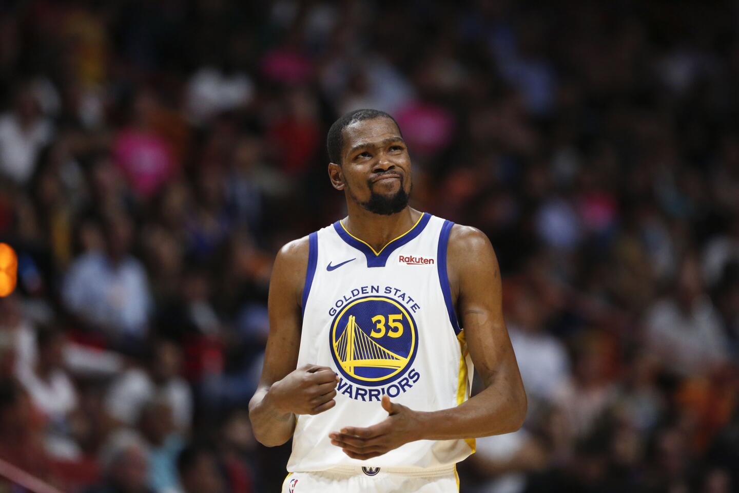 8. Kevin Durant, Golden State Warriors