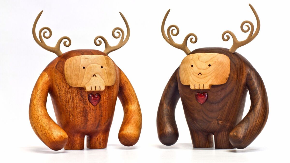 Wooda, a designer, manufacturer, and online retailer of on-trend furniture and wood-based décor, today unveiled Los Hermanos Calavera. The all-wood sculptures are handcrafted to add smiles to home offices, beautify bookcases or add an eclectic touch to any space you welcome them.Photo credit: Wooda