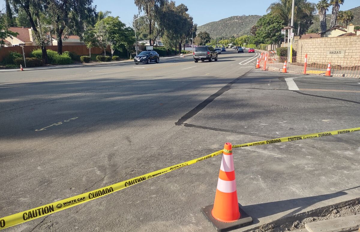 The city of Poway plans to repair several roads in the community this summer.