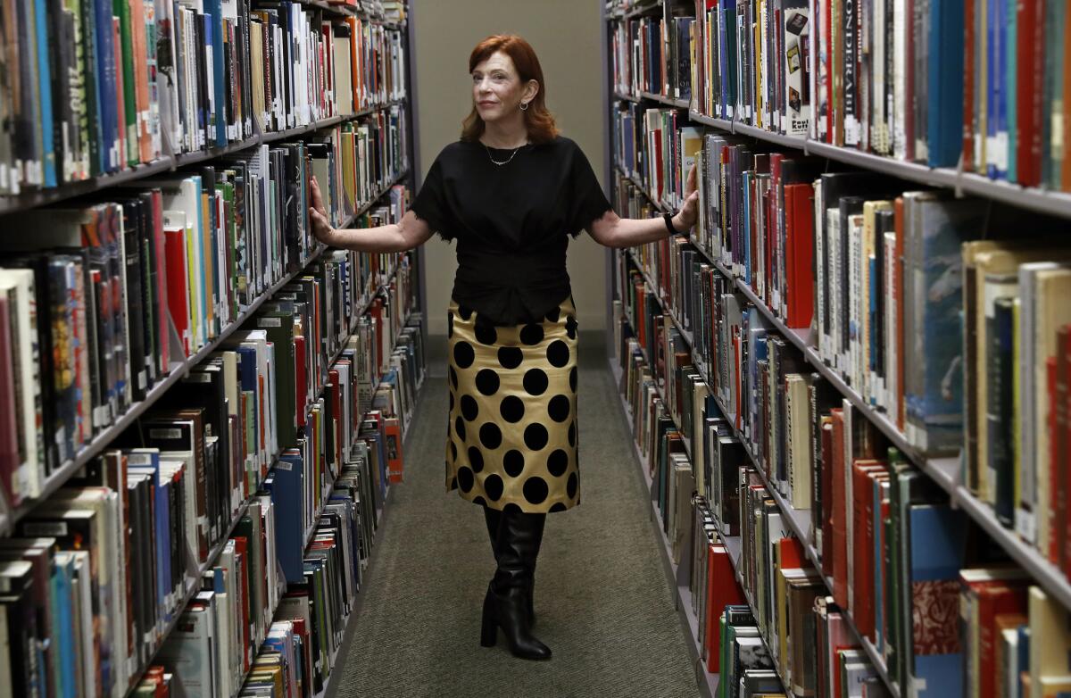 Susan Orlean at L.A.'s Central Library.