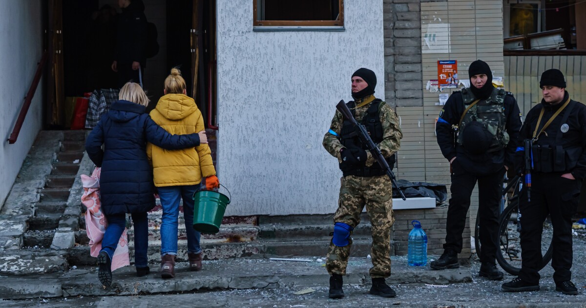 Civilian targets under heavy fire as Ukraine war enters fourth week Civilian targets under heavy fire as Ukraine war enters fourth week