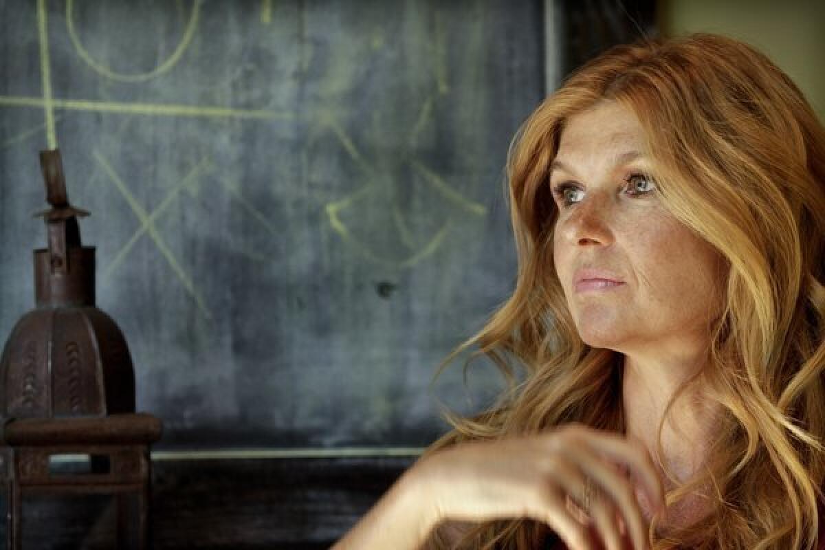Connie Britton, who received multiple Emmy nominations for her role on "Friday Night Lights," is now a Golden Globe nominee for her work on ABC's country-music series "Nashville."