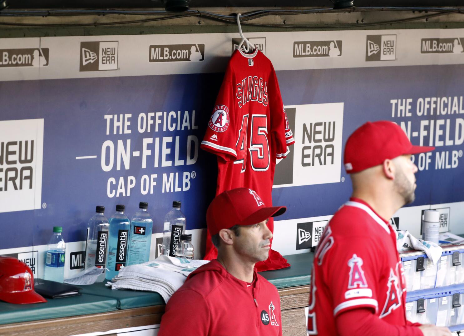 Column: Tyler Skaggs' death stirs memories, emotions in Angels manager Brad  Ausmus - Los Angeles Times