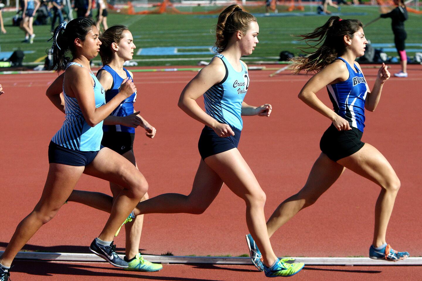 Photo Gallery: Pacific League track meet trio with Burbank, Crescenta Valley, and Muir