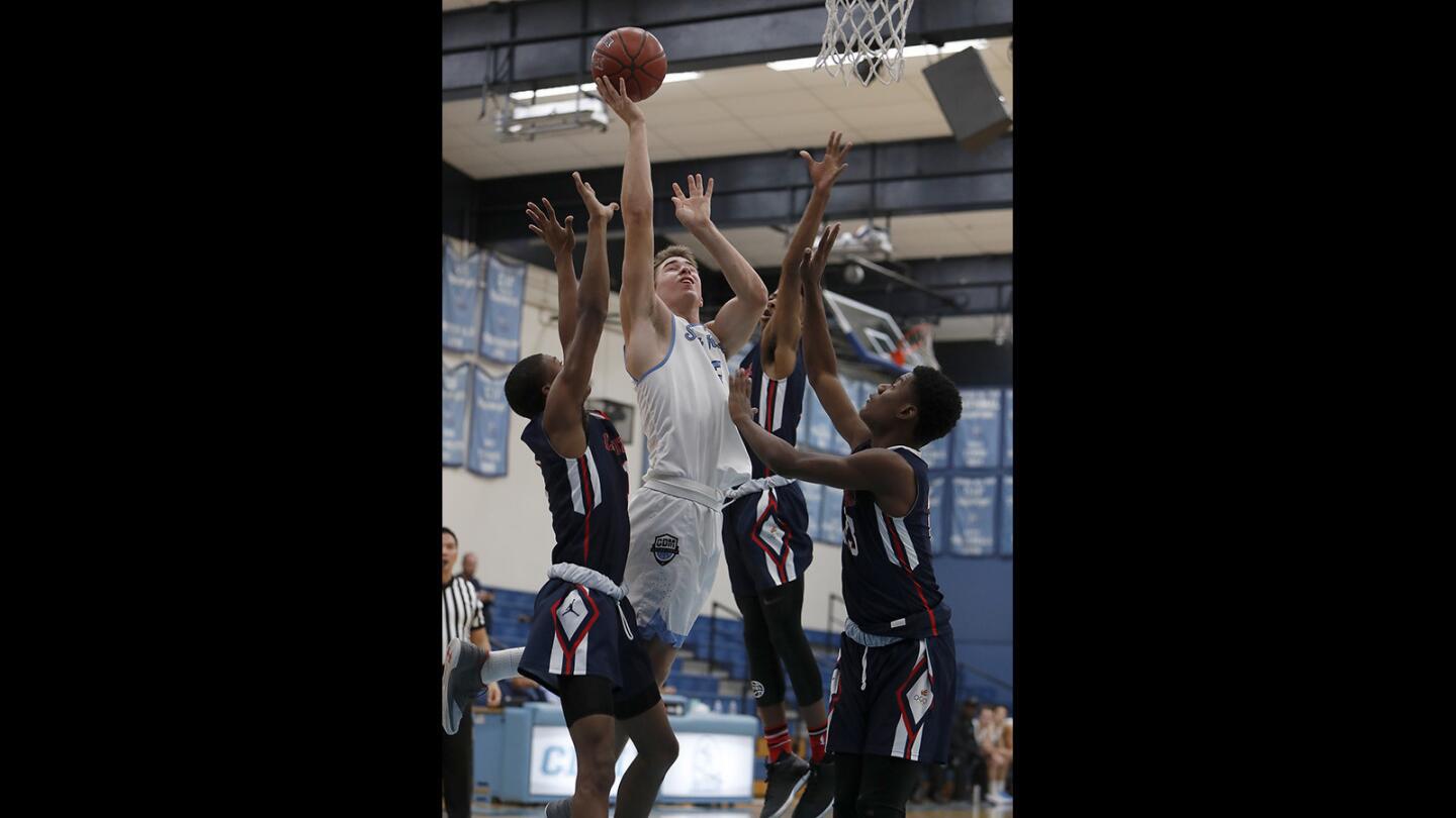 Photo Gallery: Corona del Mar High vs. Leuzinger in the Corona del Mar Beach Bash basketball tournament