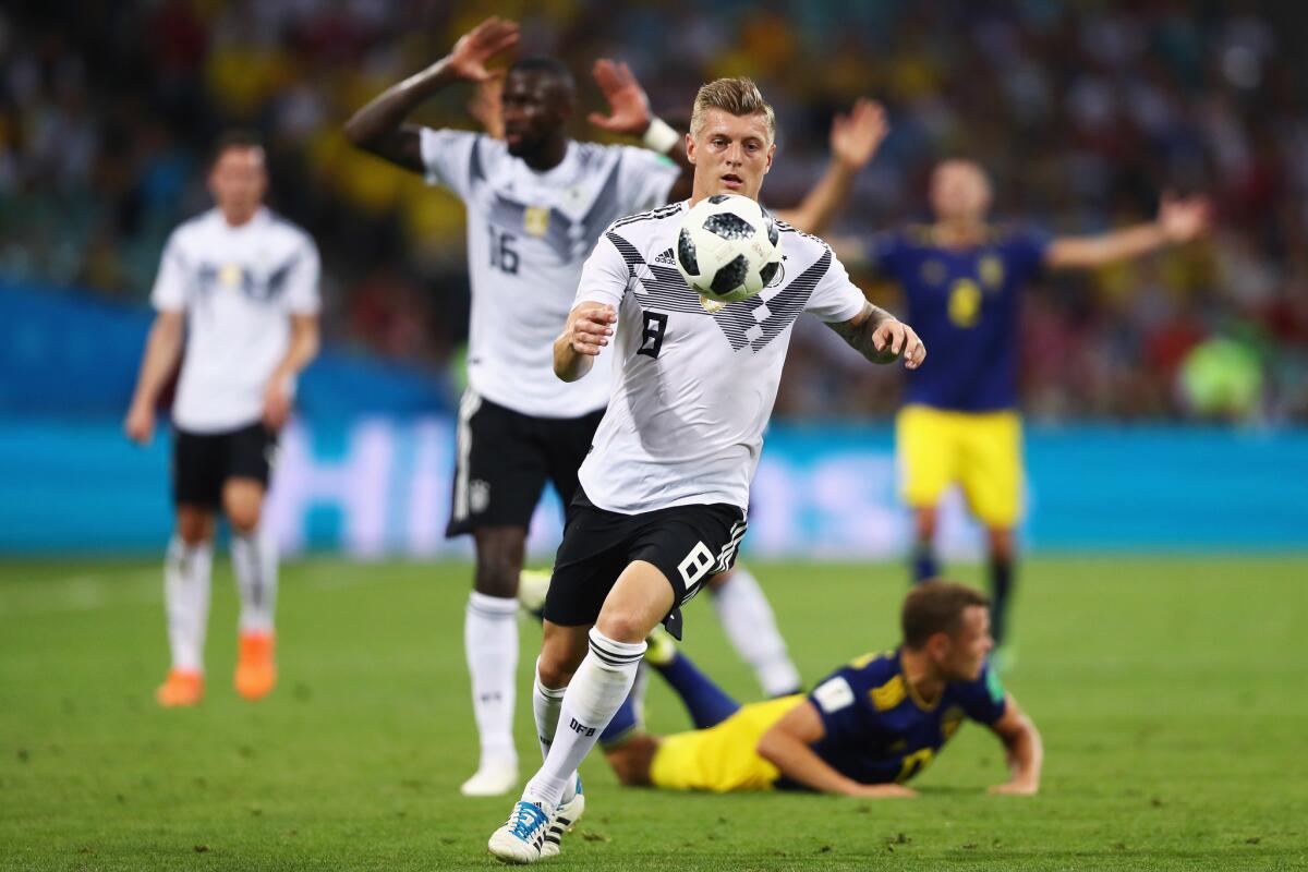 Germany's Toni Kroos