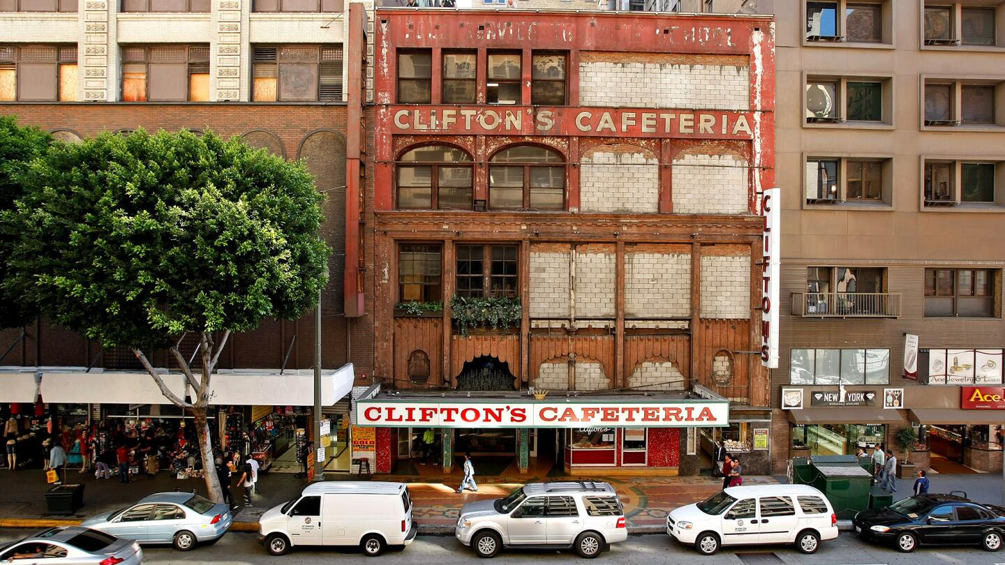Clifton's Cafeteria | Then