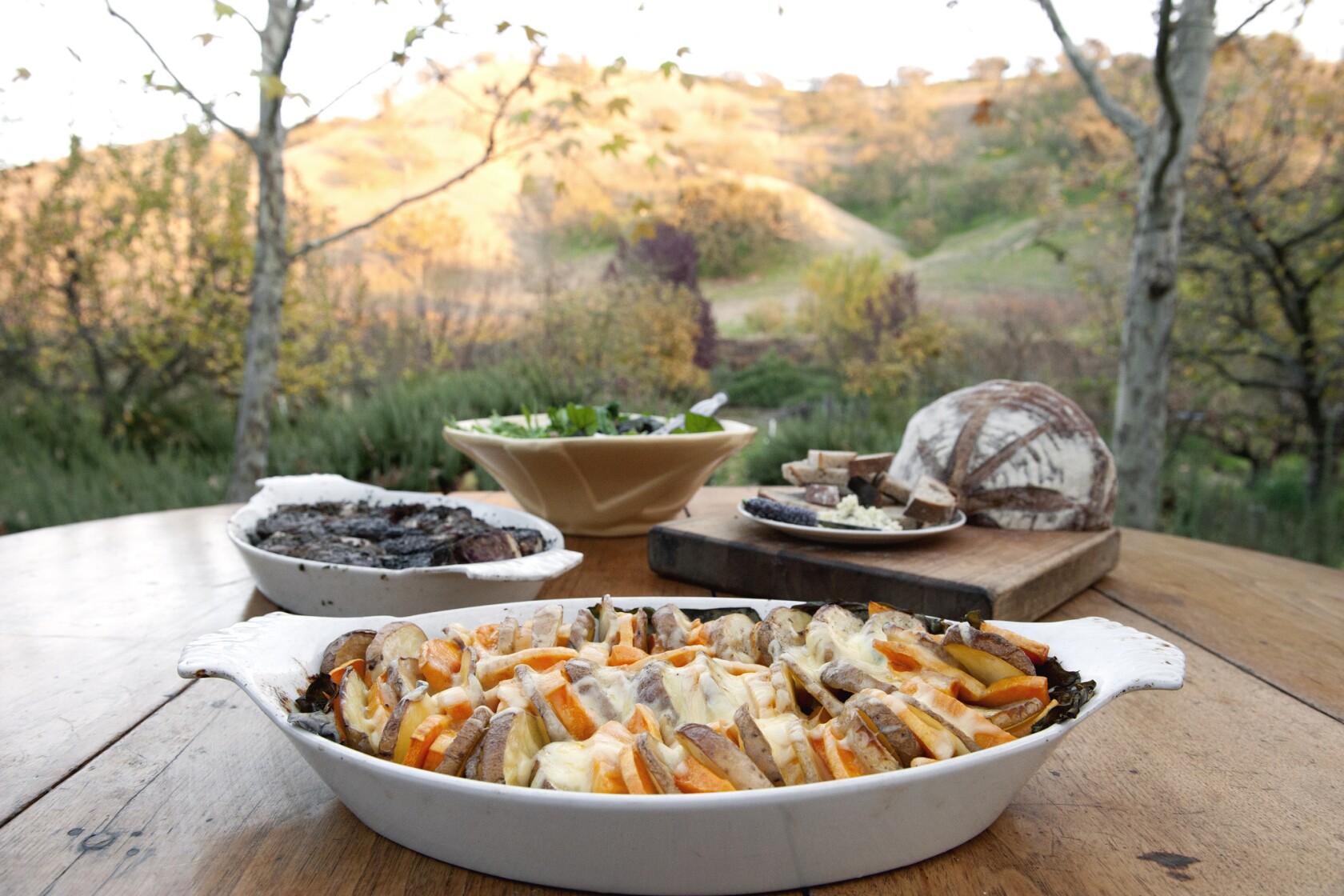 A Farm To Holiday Table Dinner At Windrose Farm In Paso Robles