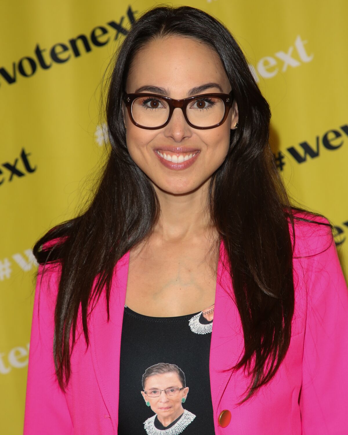 Meena Harris at the We Vote Next Summit in Los Angeles.