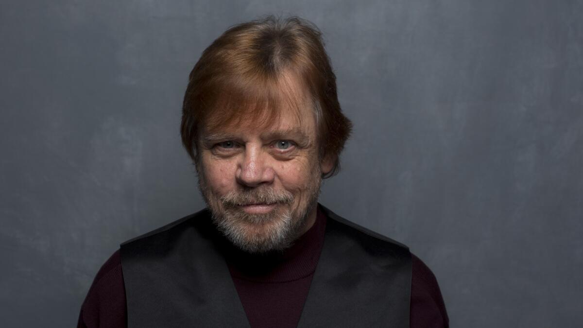 Mark Hamill, seen during the Sundance festival, was an actor the "Brigsby Bear" filmmakers hadn't initially thought of to play Ted.