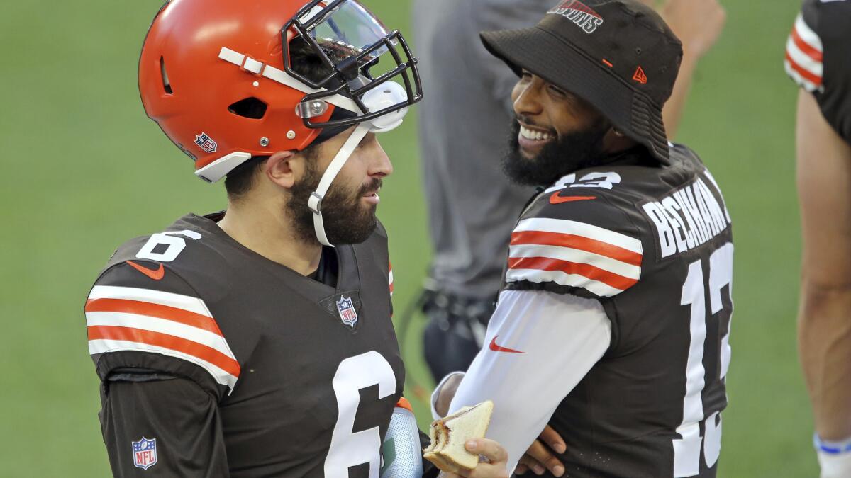 Browns' dress rehersal full of theatrics, little football - The San Diego  Union-Tribune