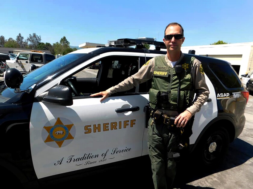 Los Angeles County Sheriff's Deputy Kevin Duxbury