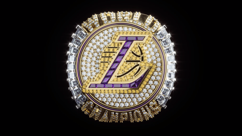 From start to finish Lakers championship ring:There's nothing like