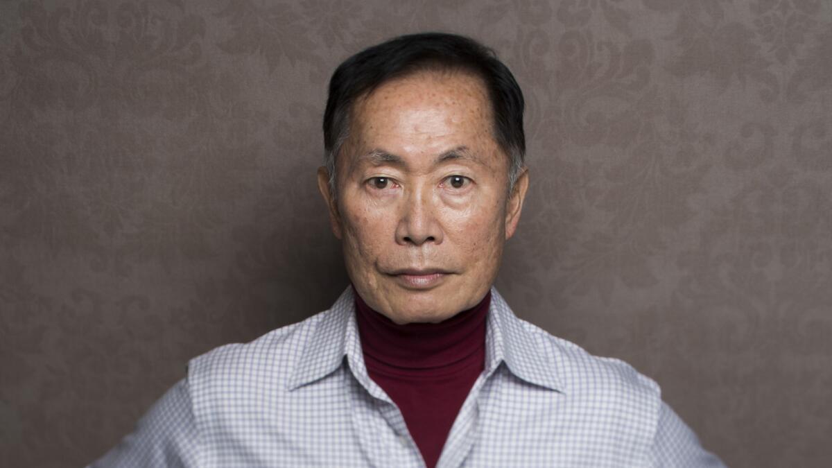 George Takei of "Star Trek" fame was one of 25 Asian academy members who signed a letter protesting jokes at the Oscars telecast.