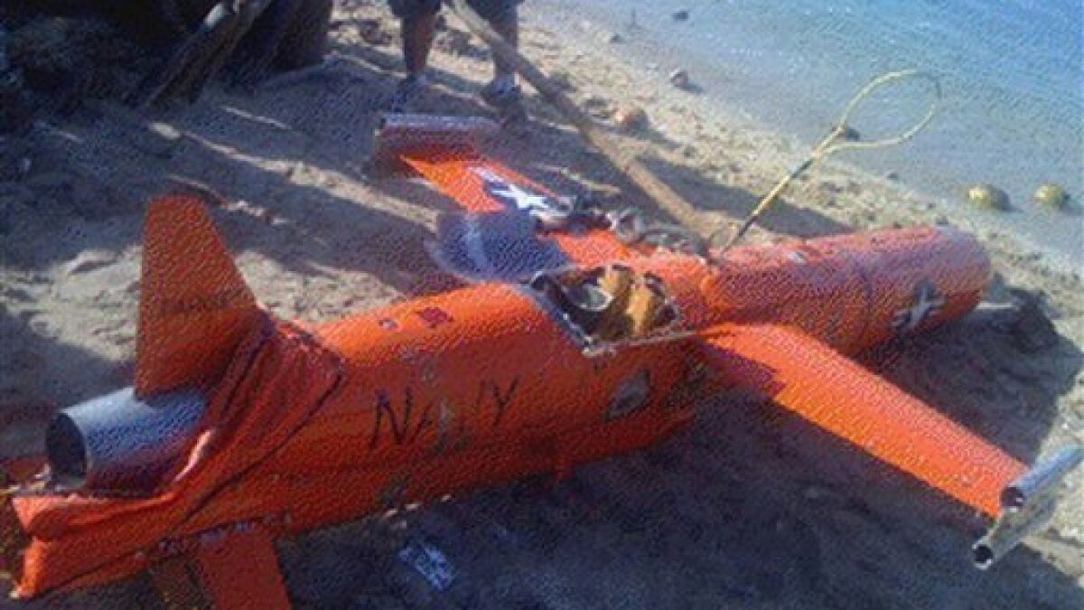 tavle mikroskopisk død Suspected US drone found floating in Philippines - The San Diego  Union-Tribune