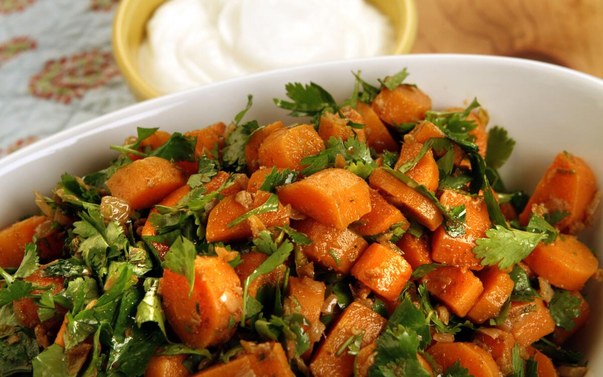 Spicy Moroccan carrot salad