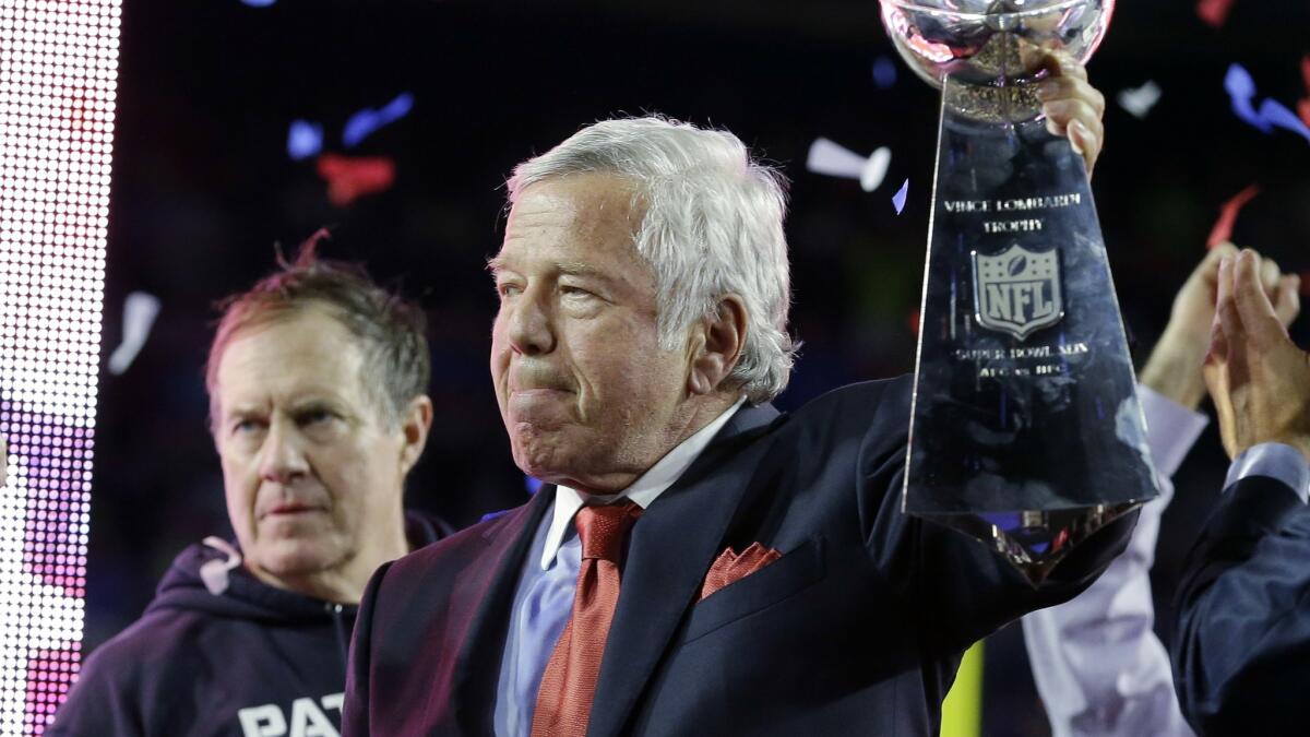 Super Bowl trophy yanked from Seahawks' hands