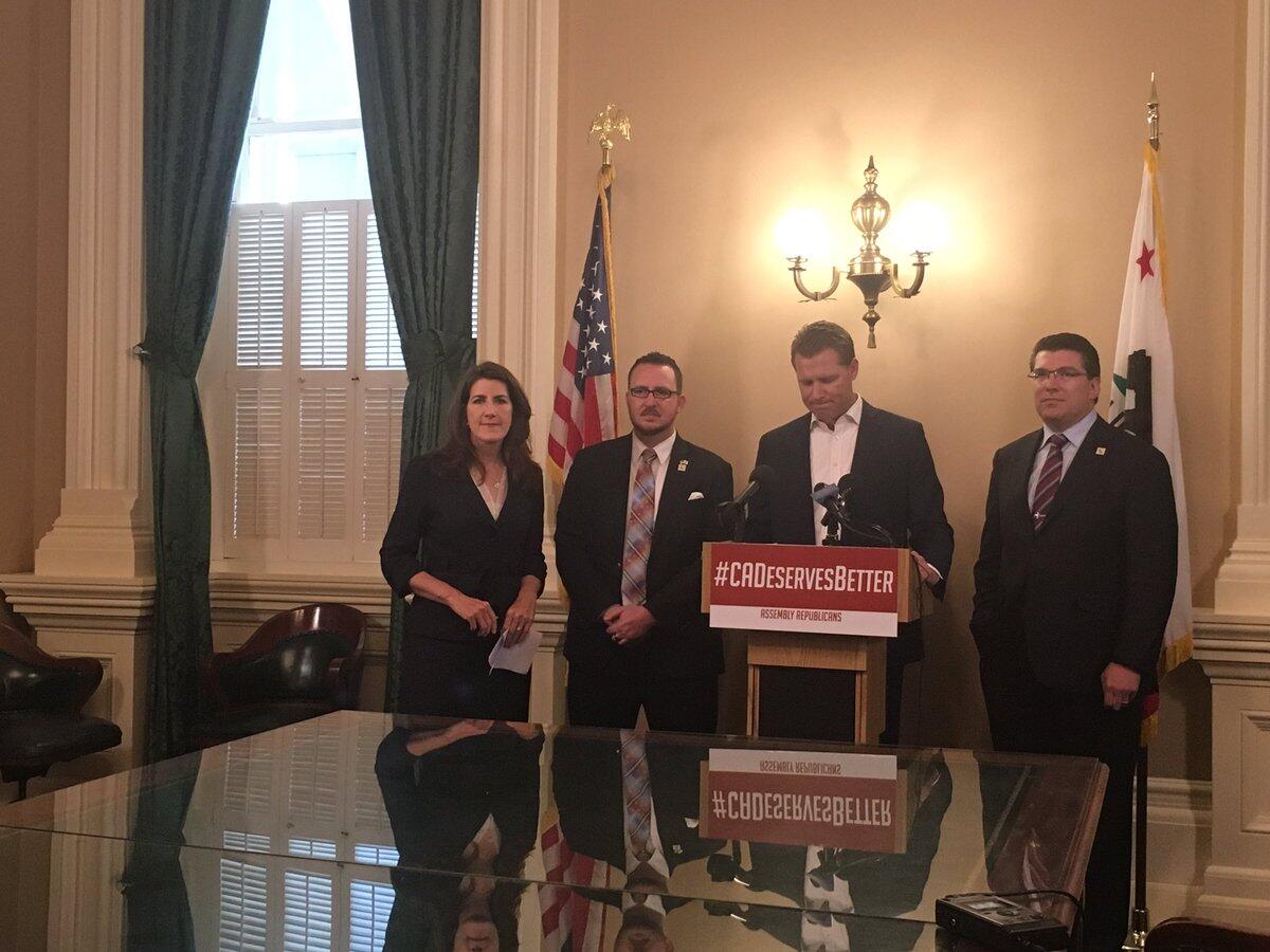 Assembly Republicans unveil their proposal on local tax elections on Wednesday.