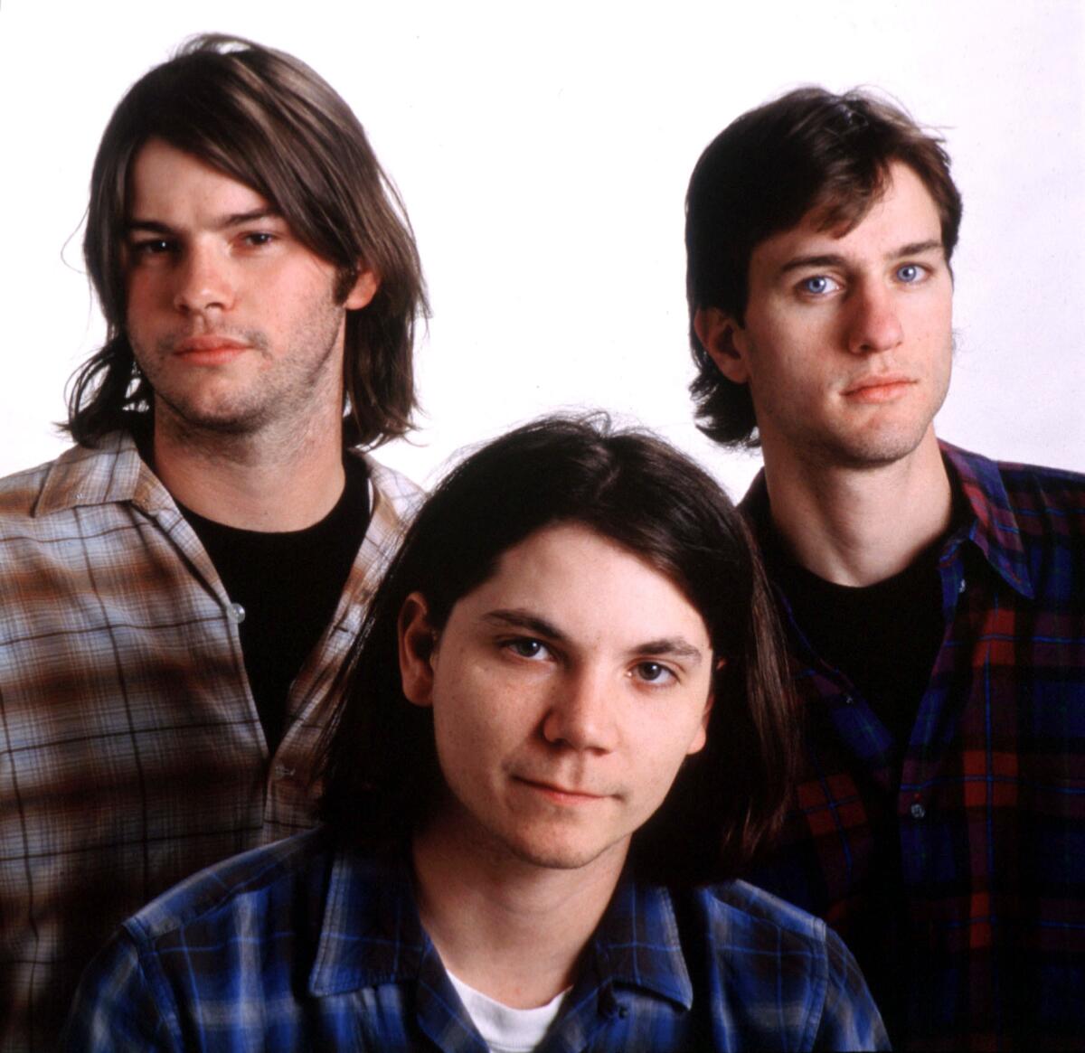 Uncle Tupelo, from left: Jay Farrar, Jeff Tweedy and Mike Heidorn. The band broke up in 1994.