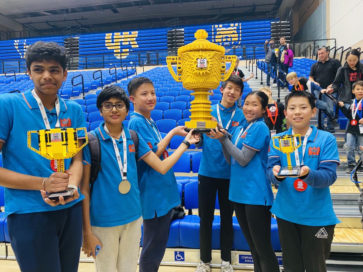 The CART team was founded three years ago with friends and classmates who shared an interest in robotics and coding.