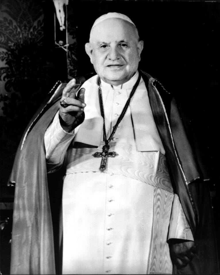 Pope John XXIII, shown in an undated image, convened the Second Vatican Council in the 1960s. Many of its changes remain controversial, but Pope Francis has lauded Vatican II for reviving the faith.