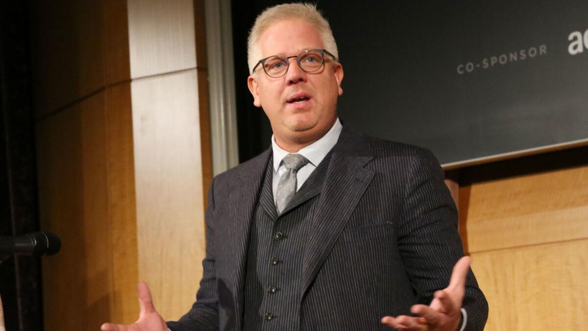 Glenn Beck speaks in 2013.