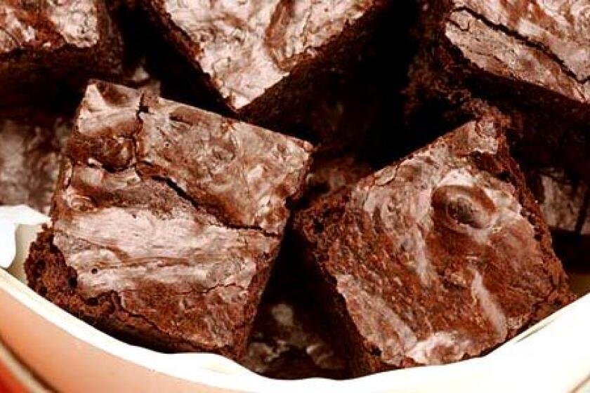 Recipe: Midnight chocolate brownie bites.