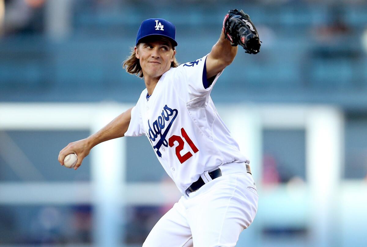 Dodgers' Zack Greinke is unconcerned personal wins won't come - Los Angeles  Times