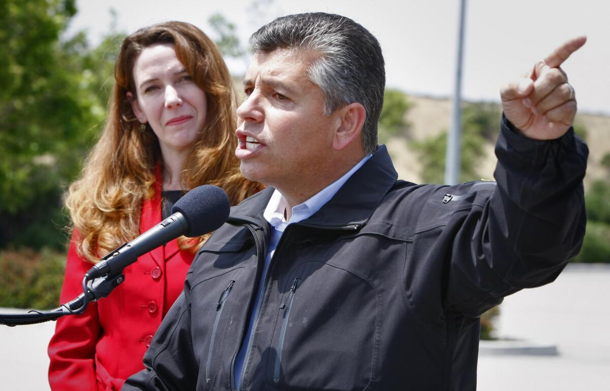 Former Lt. Gov. Abel Maldonado, seen last year, announced in April that he was considering running for governor, but his campaign hit rocky patches immediately.