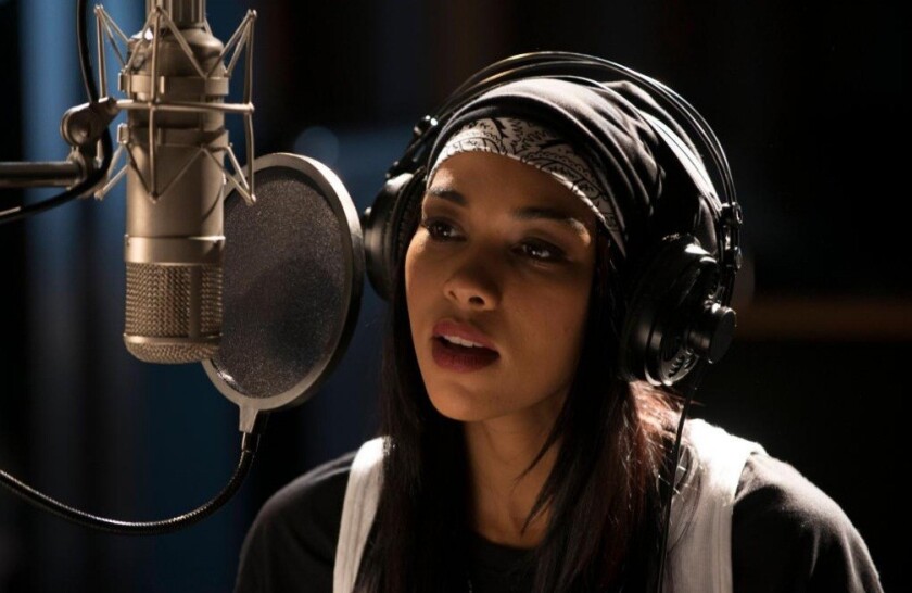 Alexandra Shipp stars in "Aaliyah: Princess of R&B."