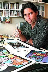 Illustrator David Diaz