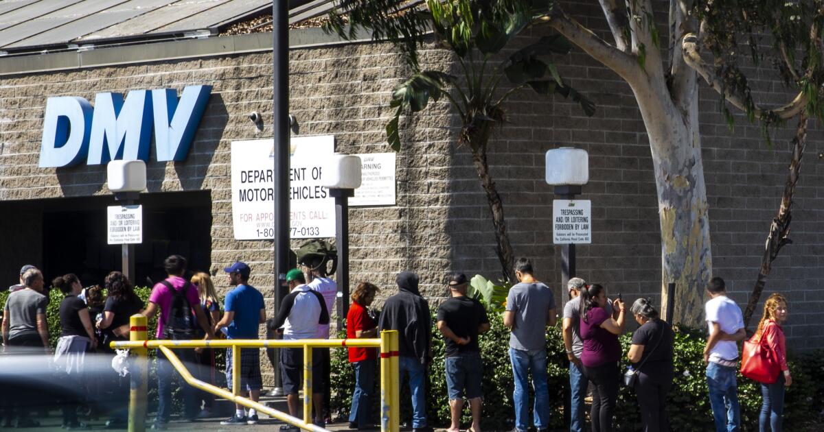 Column: DMV dumps stupid questions for license renewal, but the 'virtual assistant' needs work