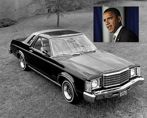 Obama and Ford Granada
