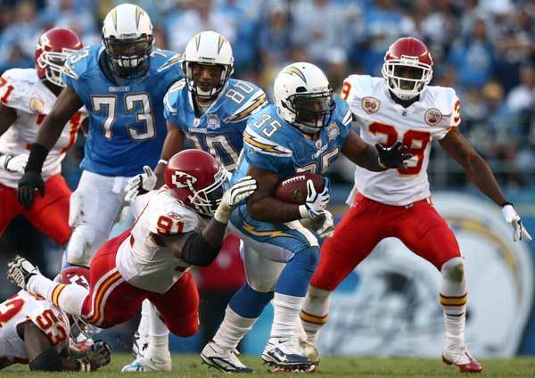 Chargers 43 Chiefs 14