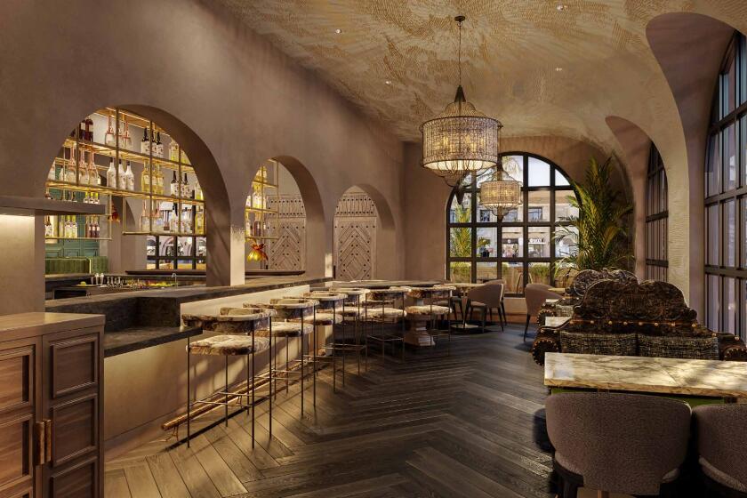 A rendering of the planned interior of the Whaling Bar in La Jolla, which is scheduled to open in early 2024.