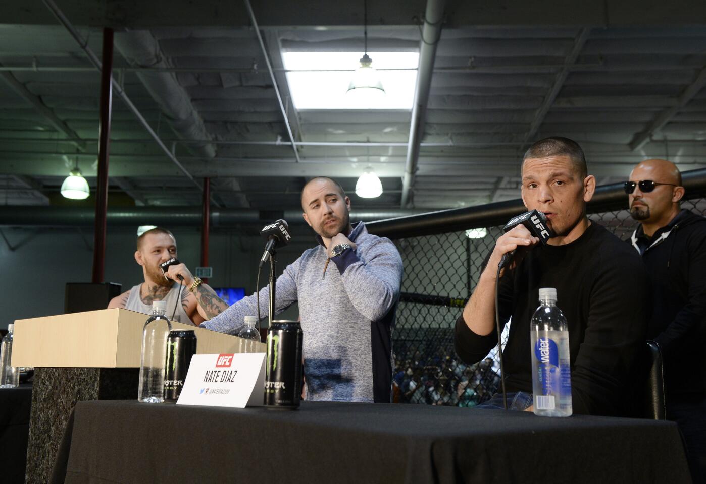 UFC 196 McGregor vs. Diaz Press Conference