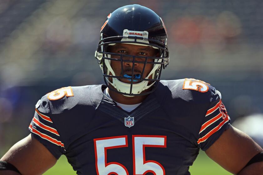 Linebacker Lance Briggs says he is retiring after 12 years with the Bears.