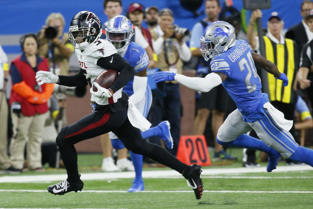 Falcons WR Drake London wins Week 14 Player of the Game