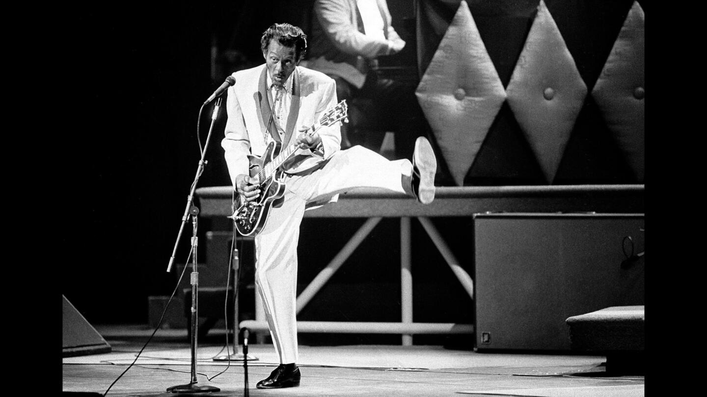 The many moves of rock 'n' roll pioneer Chuck Berry