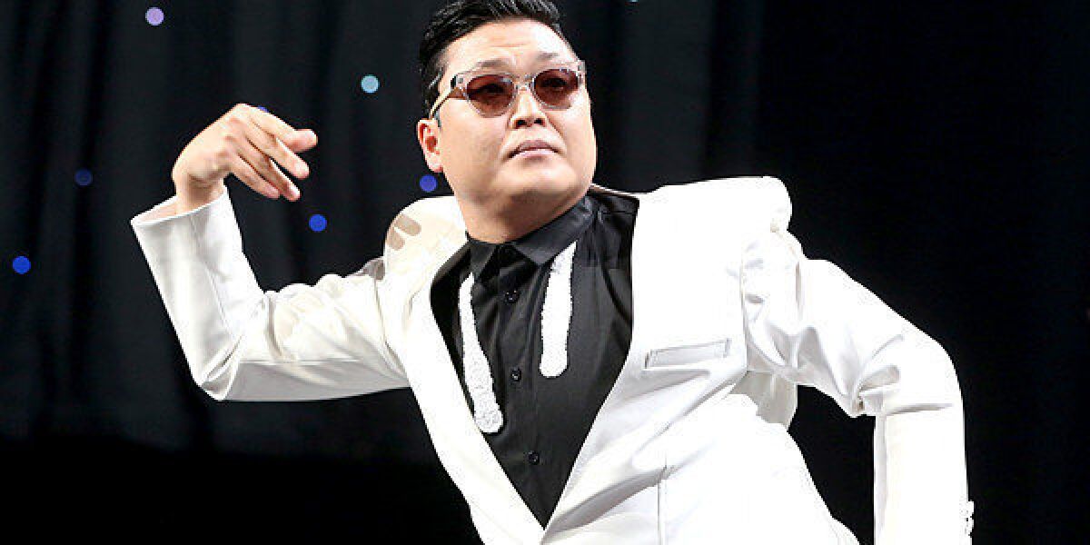 Singer Psy performs onstage during KIIS FM's 2012 Jingle Ball.