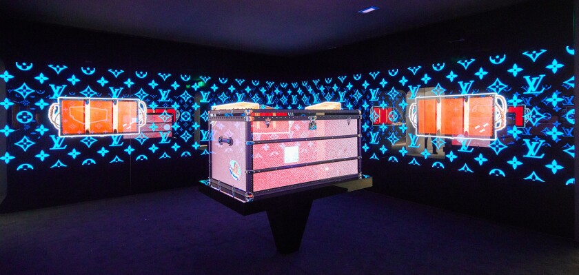 Louis Vuitton&#39;s traveling &#39;Time Capsule&#39; exhibition makes its U.S. debut, popping up in Los ...