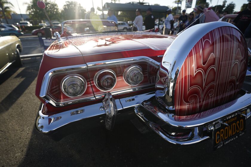San Diego Lowrider Association presents the first annual End of Summer Car Show in National City in Sept. 2019. 