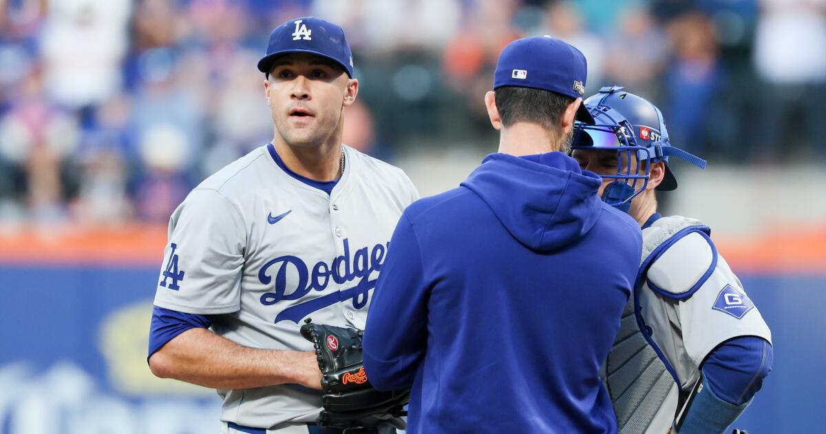 La escasez de lanzadores de los Dodgers limita las opciones de Dave Roberts