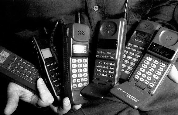 Cellular phone history