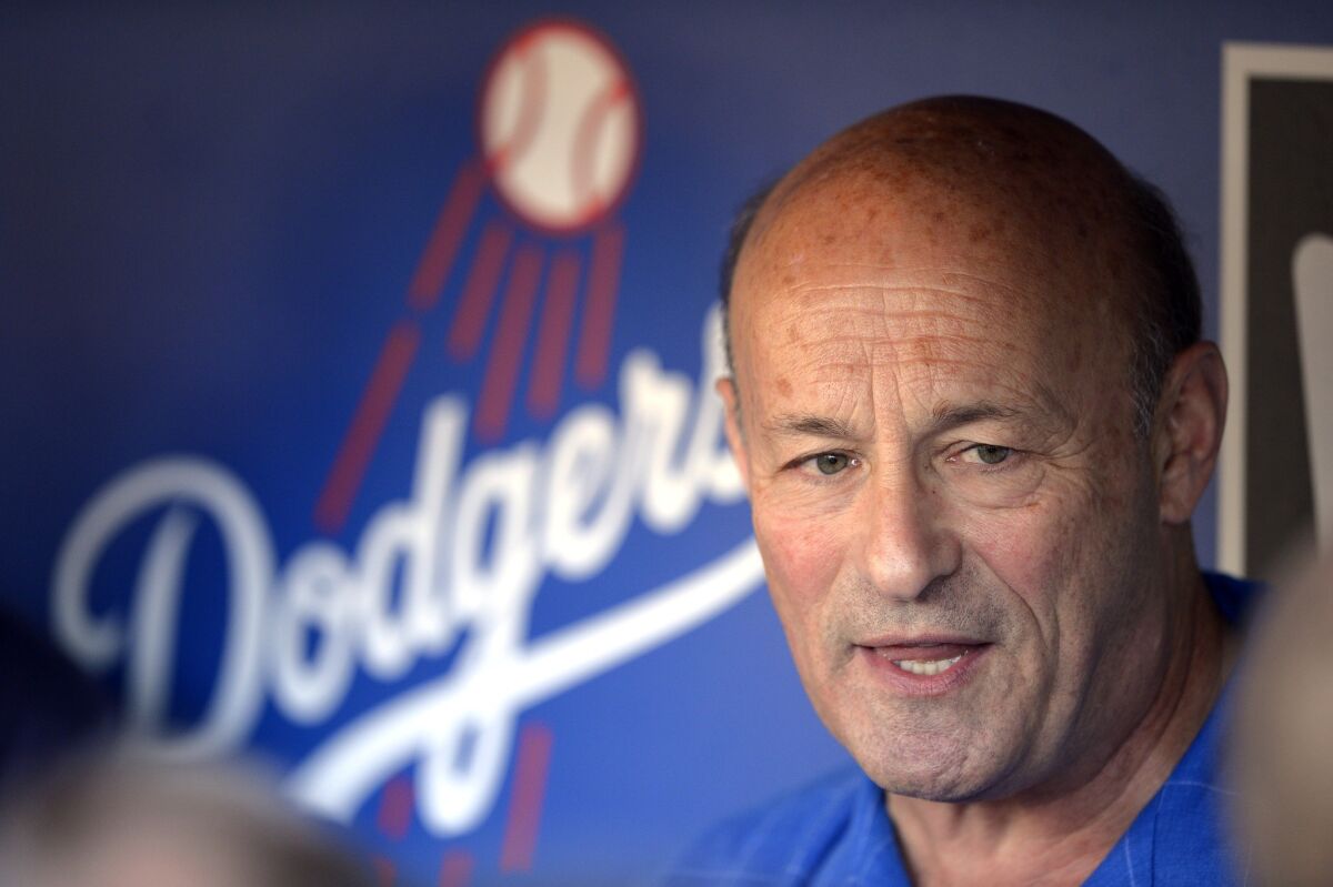 Dodgers President Stan Kasten admits there's a lack of top-level prospects in the team's minor league system.