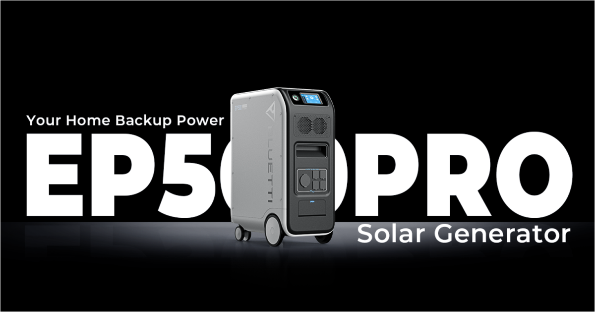 EP500/EP500Pro-The New Era of Home Power Backup 
