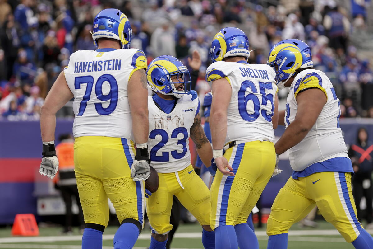 Touchdown Rams Campo Rams' miracle journey proves they're Super Bowl contenders - Los ...
