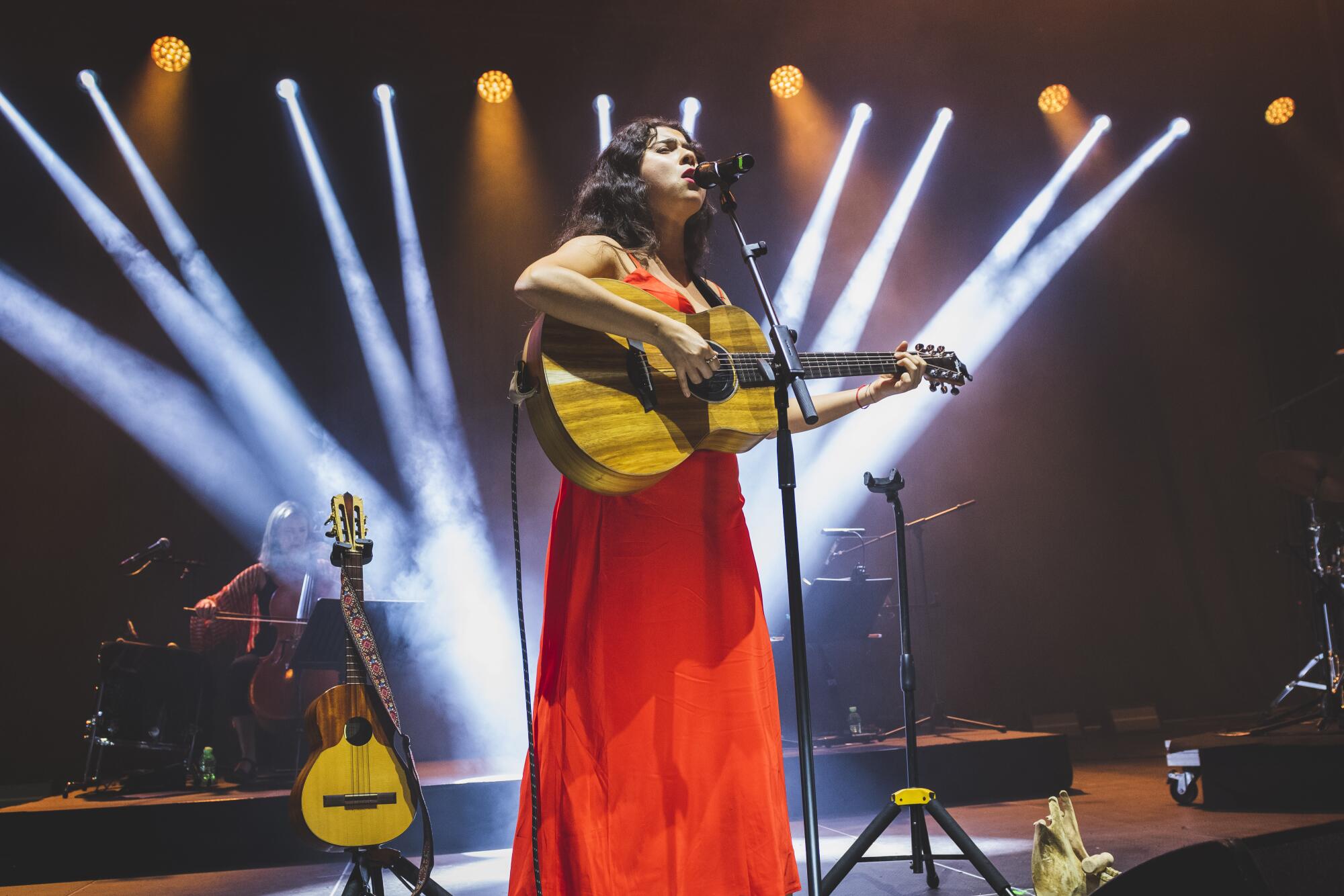 Mexican singer and songwriter Silvana Estrada performs 
