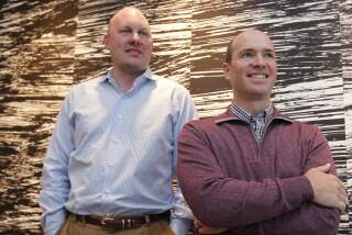 In this photo taken Monday, Nov. 1, 2010, venture capitalist and Netscape co-founder Marc Andreessen, left, and his longtime business partner, Ben Horowitz, pose in their office in Menlo Park, Calif. It seems Washington is all ears these days. President Barack Obama says he'll take a great idea to fix the economy anywhere he hears it. The Republican leaders in Congress can't say enough how determined they are to "listen to the American people.". (AP Photo/Paul Sakuma)