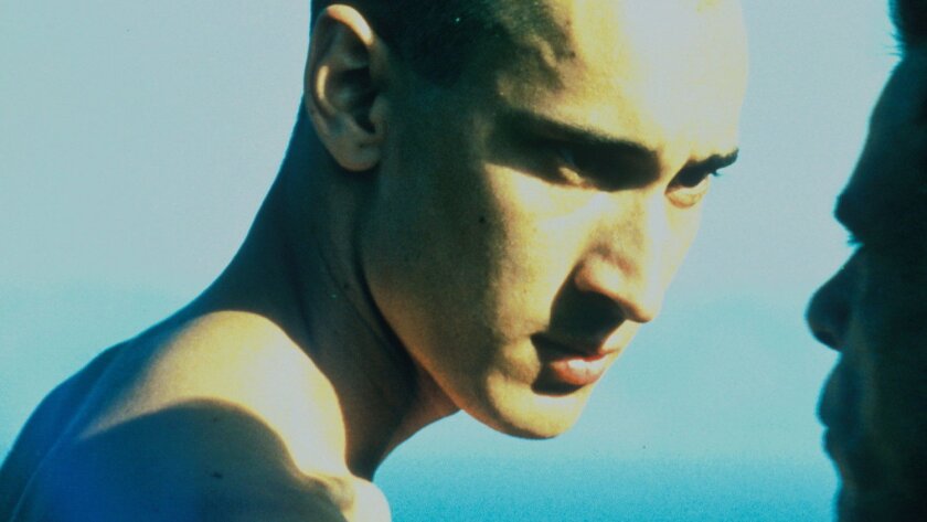 Grégoire Colin in Claire Denis' acclaimed adaptation of "Billy Budd," "Beau Travail."